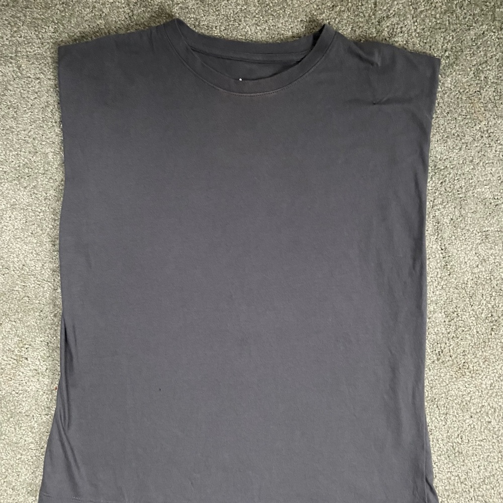 A New Day grey sleeveless top size small